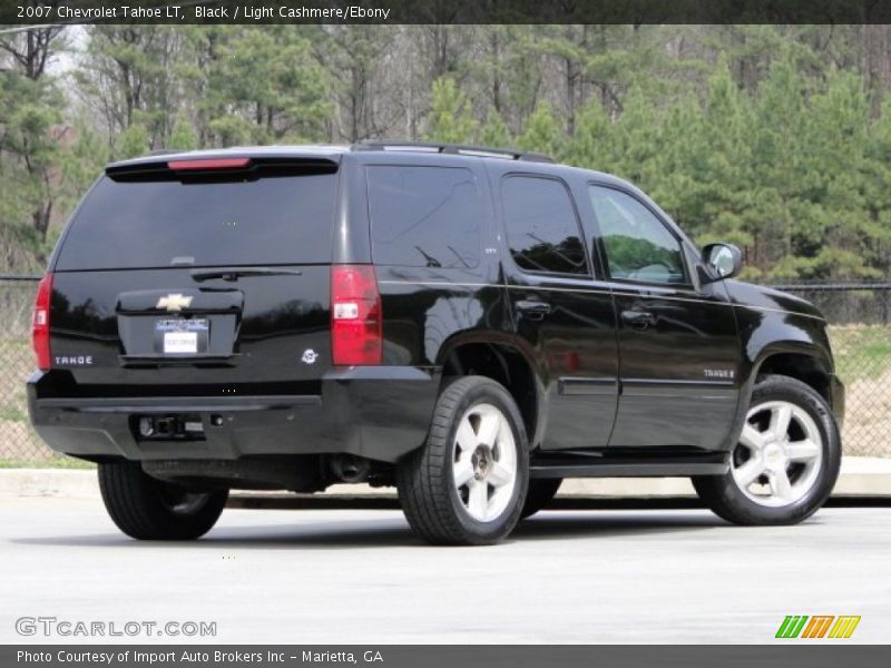 Black / Light Cashmere/Ebony 2007 Chevrolet Tahoe LT