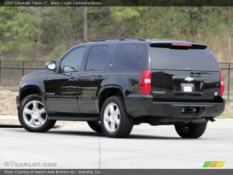 Black / Light Cashmere/Ebony 2007 Chevrolet Tahoe LT
