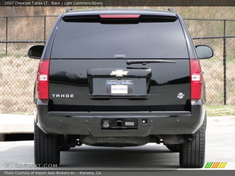 Black / Light Cashmere/Ebony 2007 Chevrolet Tahoe LT