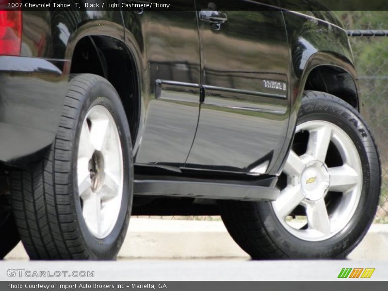 Black / Light Cashmere/Ebony 2007 Chevrolet Tahoe LT