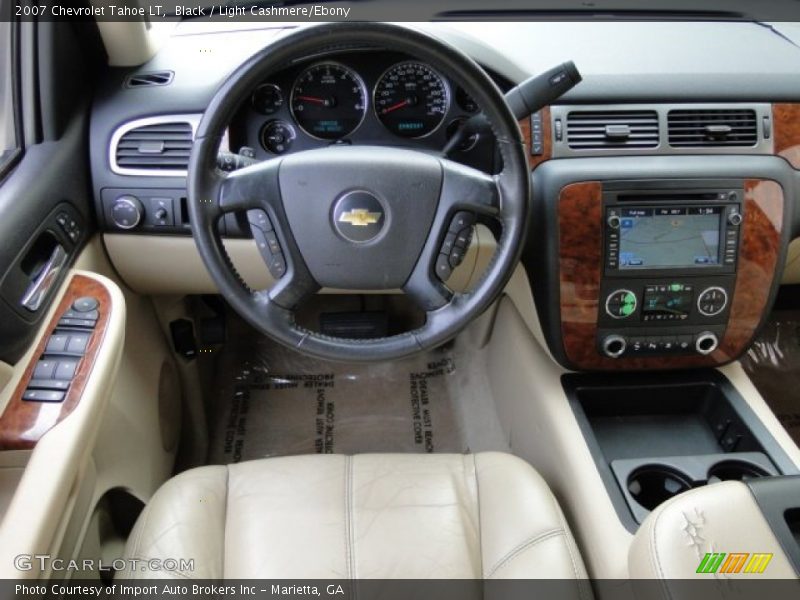 Black / Light Cashmere/Ebony 2007 Chevrolet Tahoe LT