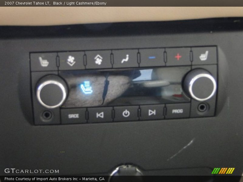 Black / Light Cashmere/Ebony 2007 Chevrolet Tahoe LT