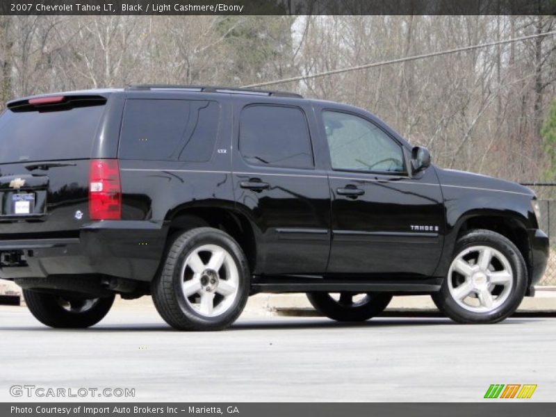 Black / Light Cashmere/Ebony 2007 Chevrolet Tahoe LT