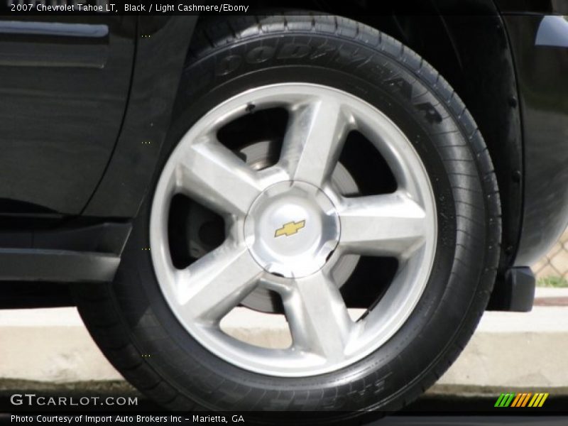 Black / Light Cashmere/Ebony 2007 Chevrolet Tahoe LT
