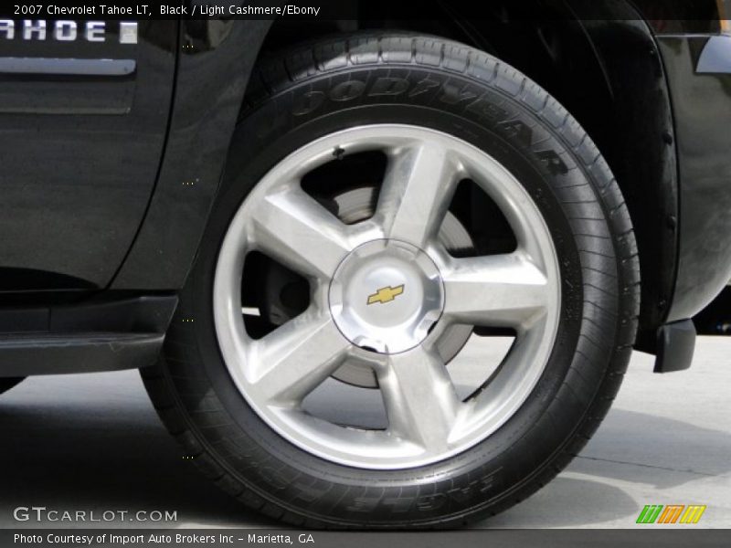 Black / Light Cashmere/Ebony 2007 Chevrolet Tahoe LT