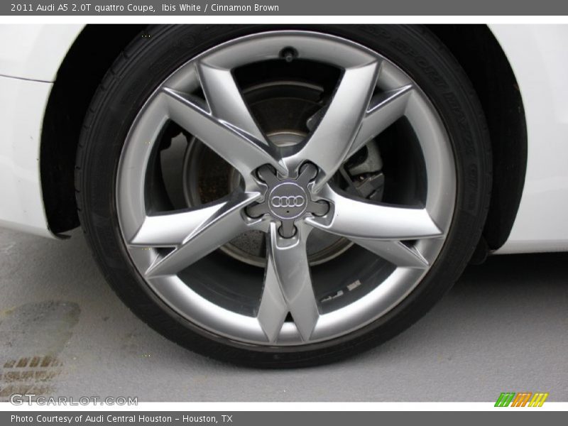 Ibis White / Cinnamon Brown 2011 Audi A5 2.0T quattro Coupe
