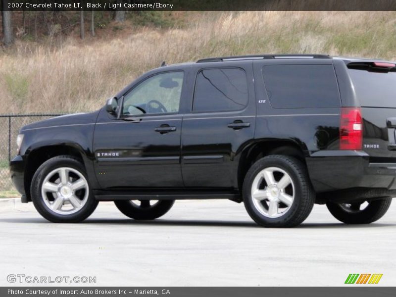 Black / Light Cashmere/Ebony 2007 Chevrolet Tahoe LT