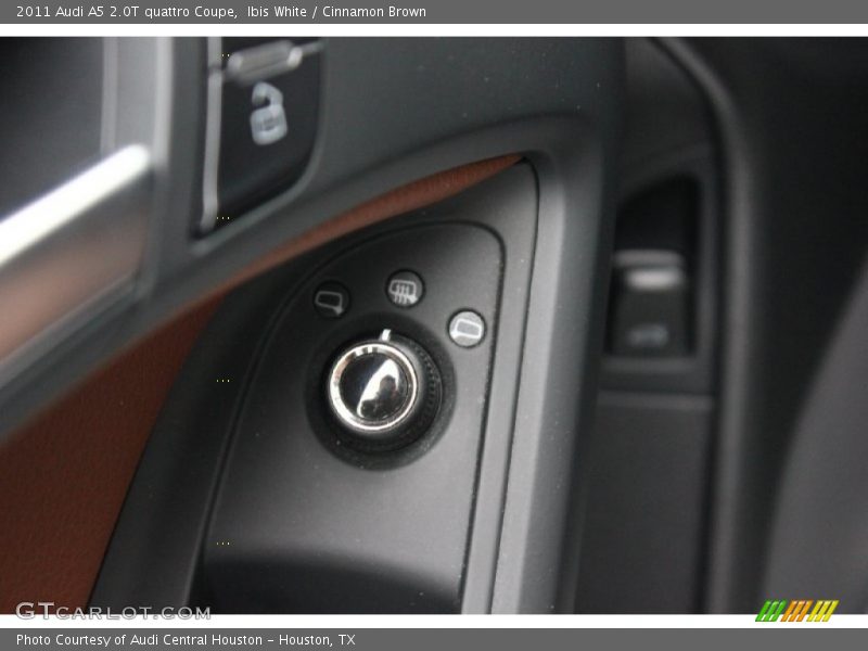 Ibis White / Cinnamon Brown 2011 Audi A5 2.0T quattro Coupe