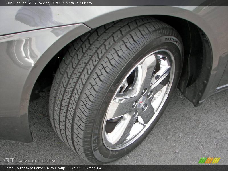 Granite Metallic / Ebony 2005 Pontiac G6 GT Sedan