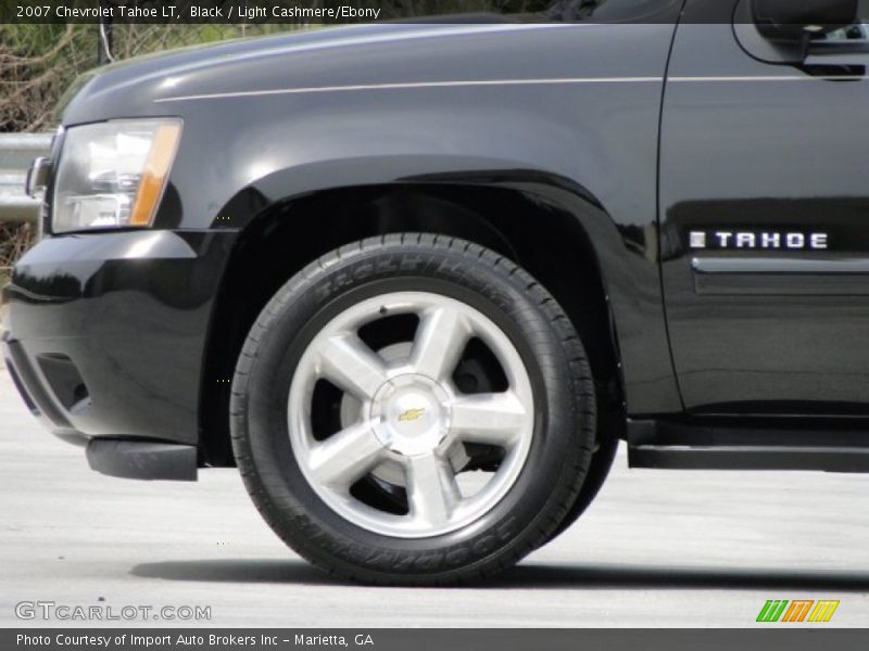 Black / Light Cashmere/Ebony 2007 Chevrolet Tahoe LT