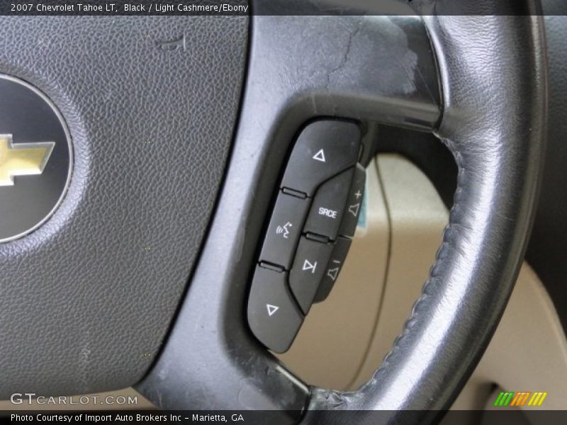 Black / Light Cashmere/Ebony 2007 Chevrolet Tahoe LT