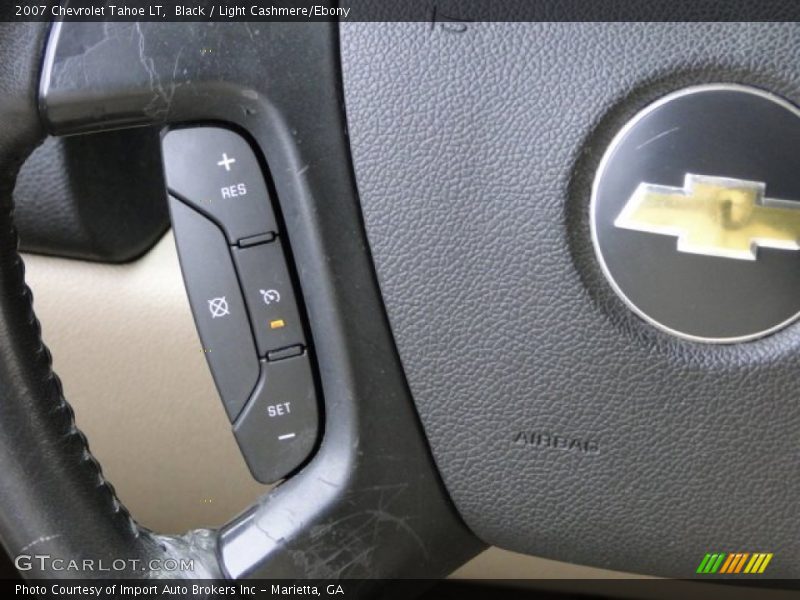 Black / Light Cashmere/Ebony 2007 Chevrolet Tahoe LT