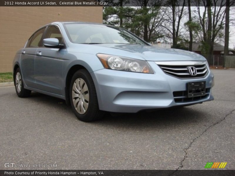 Front 3/4 View of 2012 Accord LX Sedan
