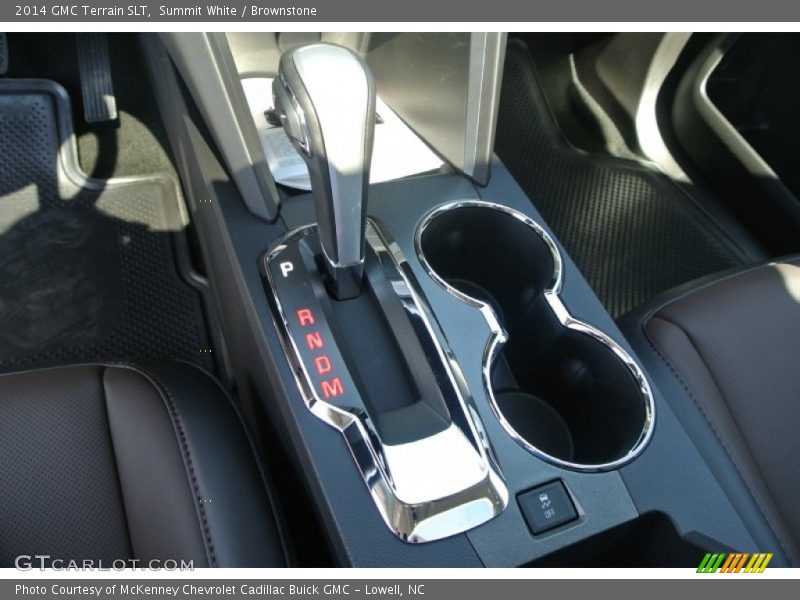 Summit White / Brownstone 2014 GMC Terrain SLT