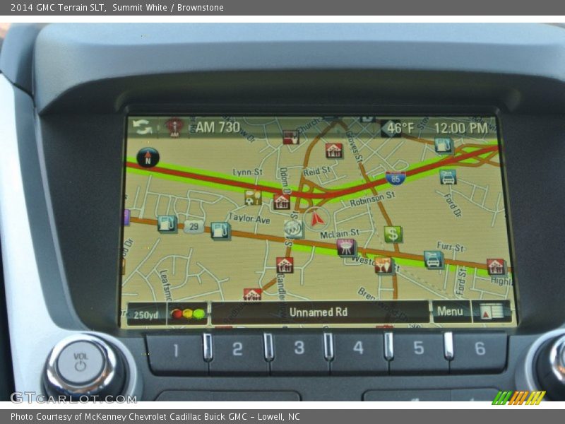 Summit White / Brownstone 2014 GMC Terrain SLT