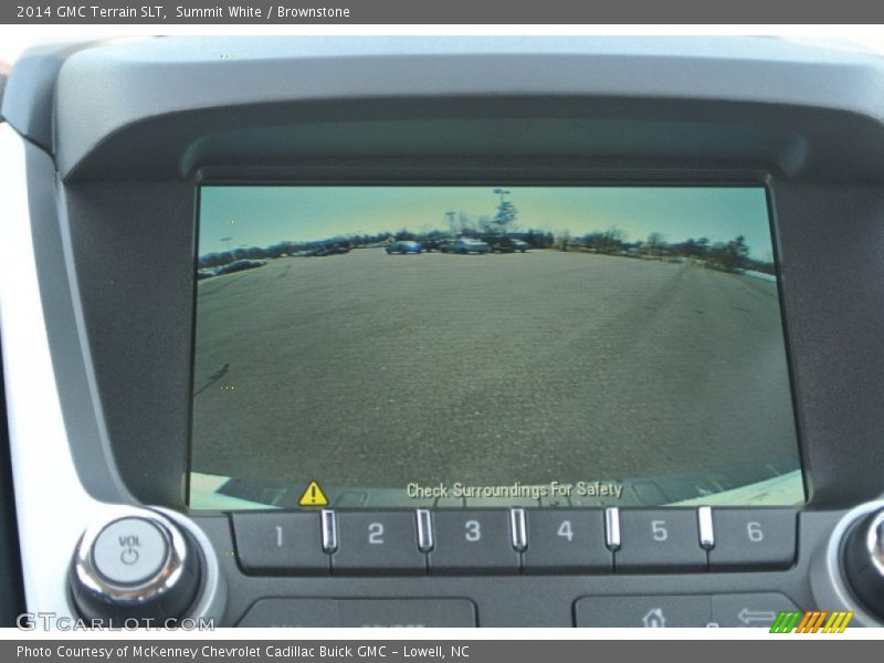 Summit White / Brownstone 2014 GMC Terrain SLT