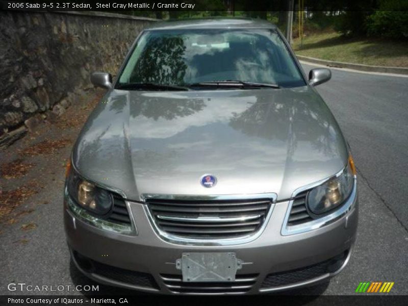 Steel Gray Metallic / Granite Gray 2006 Saab 9-5 2.3T Sedan