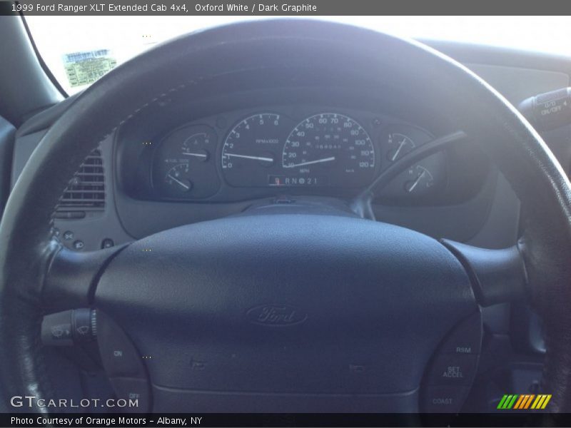 Oxford White / Dark Graphite 1999 Ford Ranger XLT Extended Cab 4x4