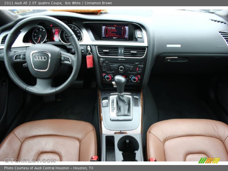 Dashboard of 2011 A5 2.0T quattro Coupe