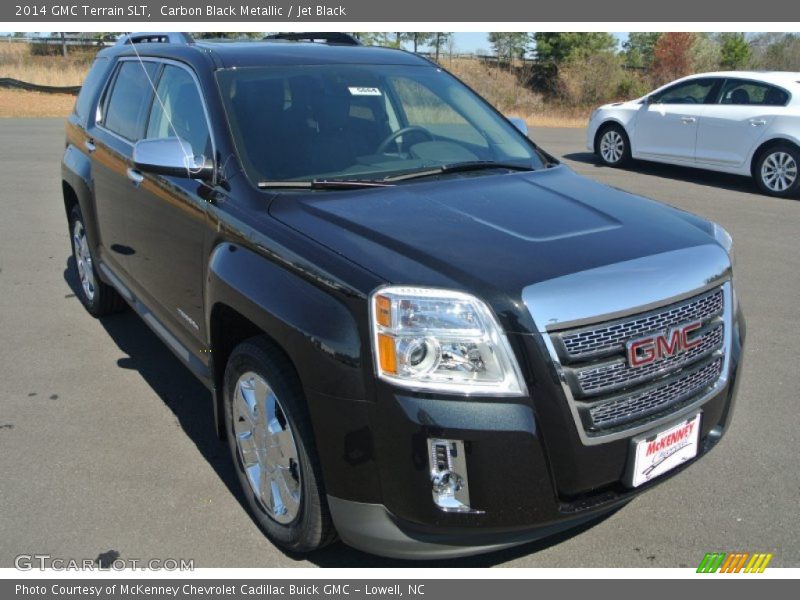 Carbon Black Metallic / Jet Black 2014 GMC Terrain SLT