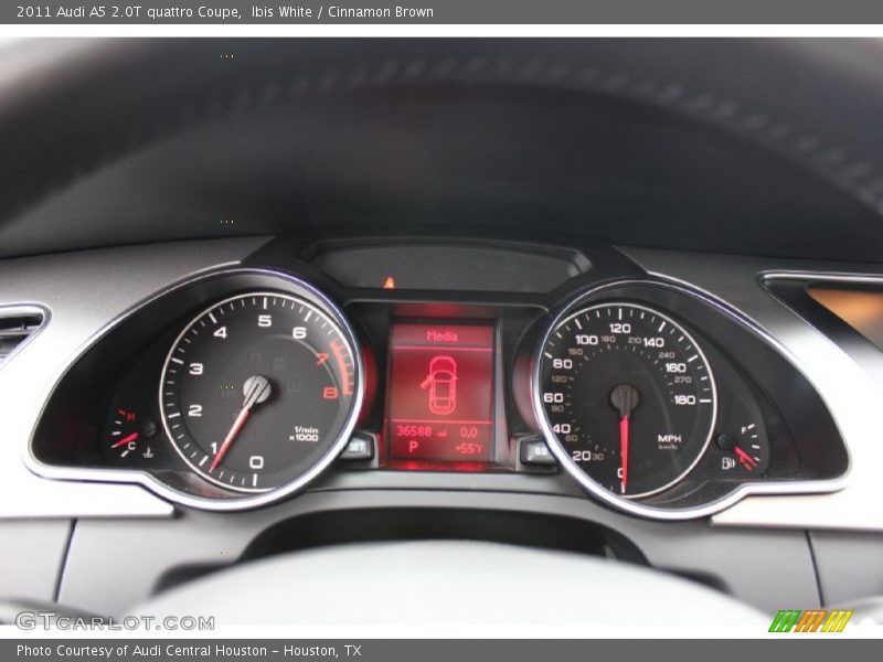  2011 A5 2.0T quattro Coupe 2.0T quattro Coupe Gauges