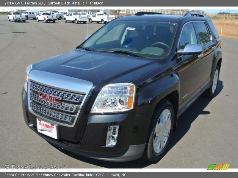 Carbon Black Metallic / Jet Black 2014 GMC Terrain SLT