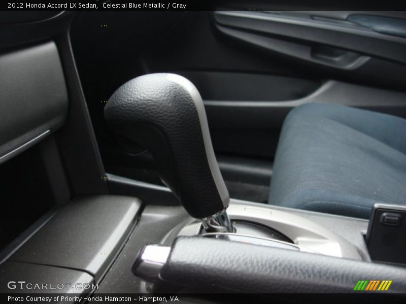Celestial Blue Metallic / Gray 2012 Honda Accord LX Sedan