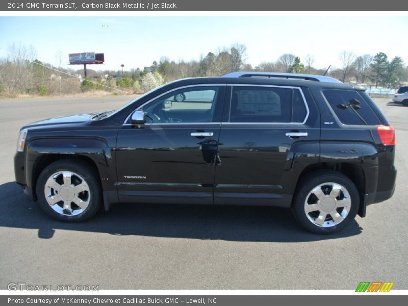 Carbon Black Metallic / Jet Black 2014 GMC Terrain SLT