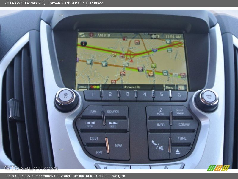 Carbon Black Metallic / Jet Black 2014 GMC Terrain SLT