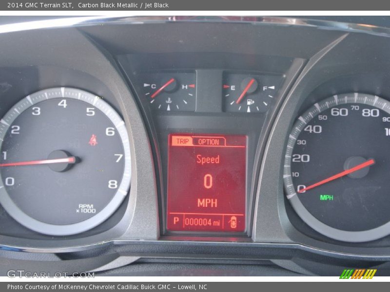 Carbon Black Metallic / Jet Black 2014 GMC Terrain SLT