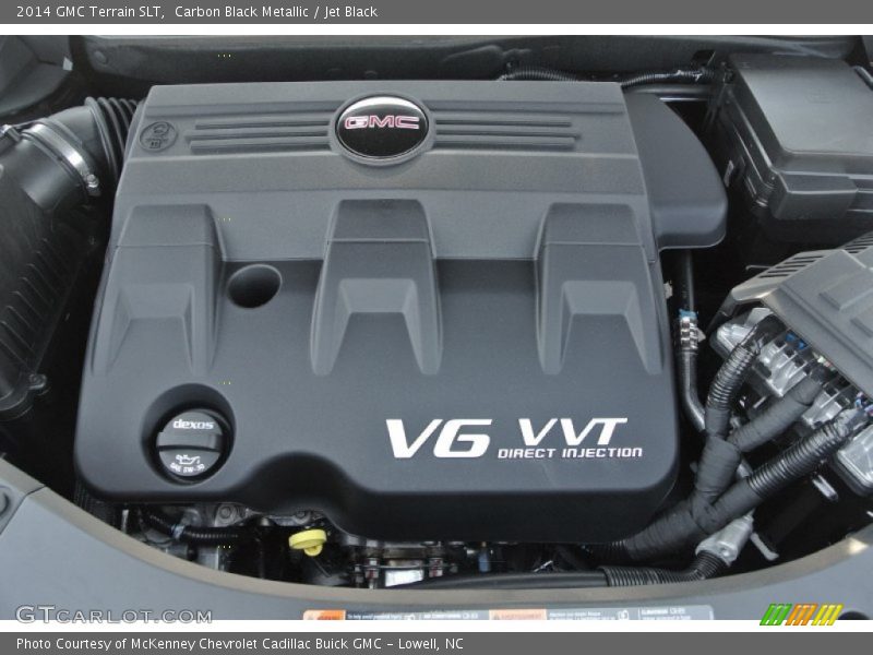 Carbon Black Metallic / Jet Black 2014 GMC Terrain SLT