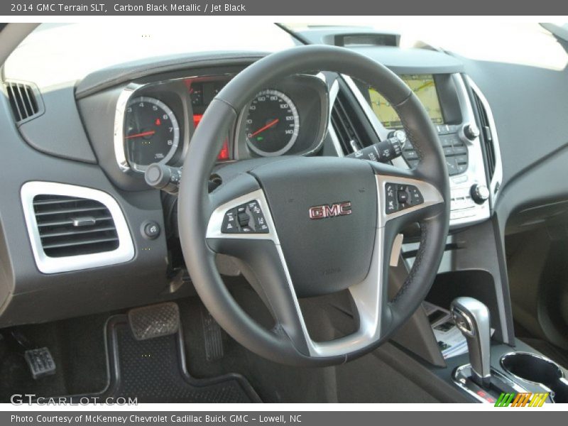 Carbon Black Metallic / Jet Black 2014 GMC Terrain SLT