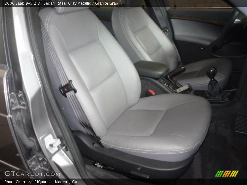 Steel Gray Metallic / Granite Gray 2006 Saab 9-5 2.3T Sedan