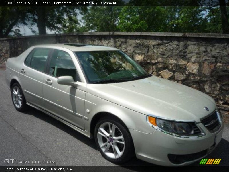 Parchment Silver Metallic / Parchment 2006 Saab 9-5 2.3T Sedan
