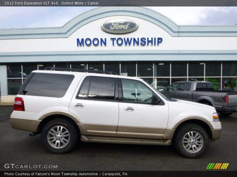 Oxford White / Camel 2012 Ford Expedition XLT 4x4