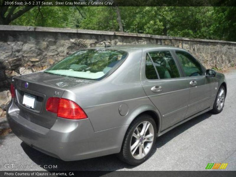 Steel Gray Metallic / Granite Gray 2006 Saab 9-5 2.3T Sedan