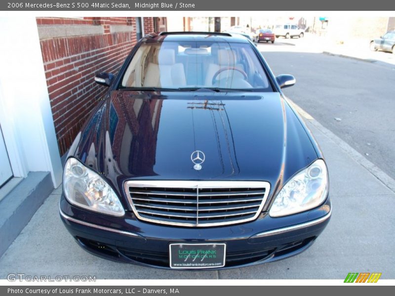 Midnight Blue / Stone 2006 Mercedes-Benz S 500 4Matic Sedan