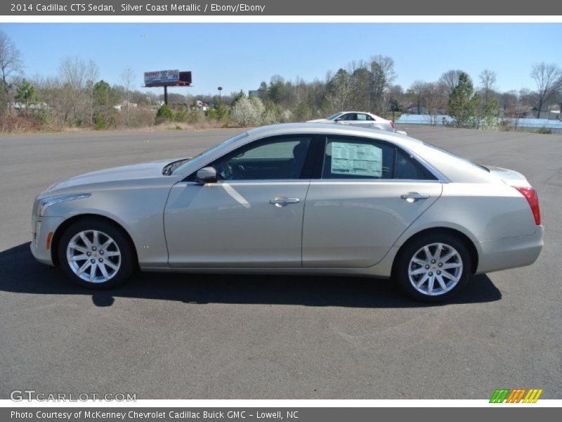  2014 CTS Sedan Silver Coast Metallic