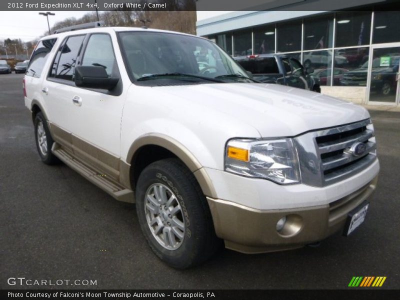 Oxford White / Camel 2012 Ford Expedition XLT 4x4