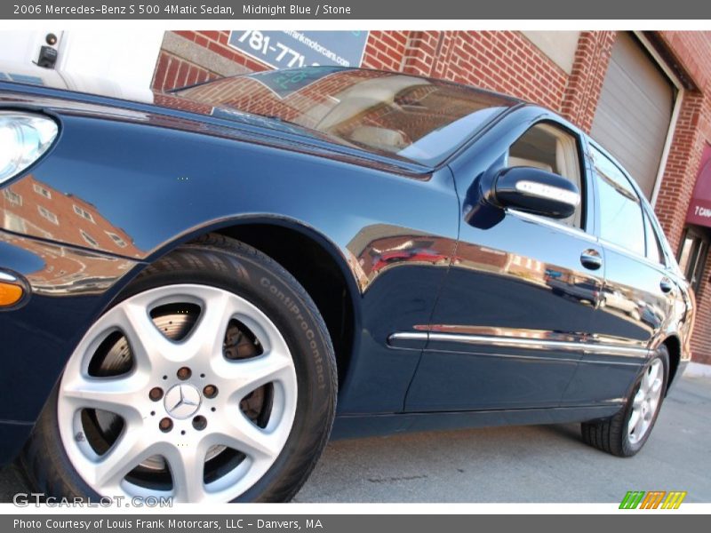 Midnight Blue / Stone 2006 Mercedes-Benz S 500 4Matic Sedan