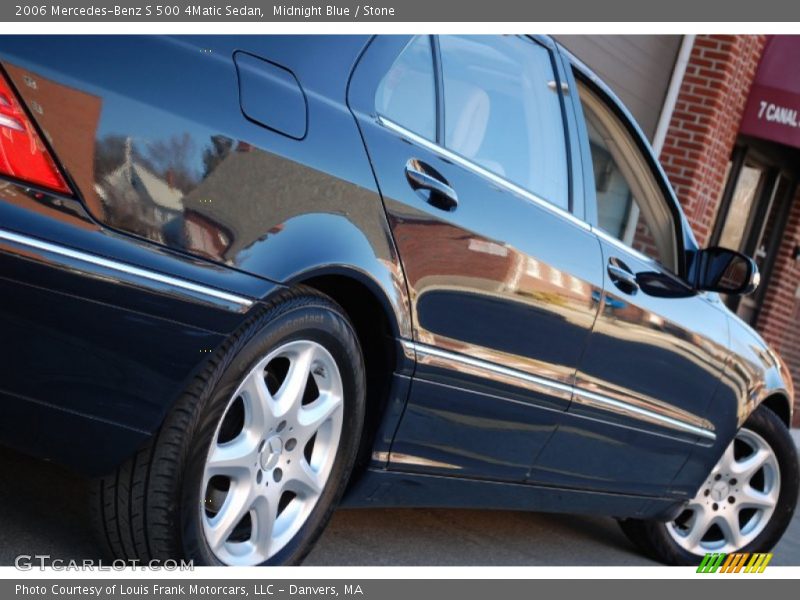 Midnight Blue / Stone 2006 Mercedes-Benz S 500 4Matic Sedan