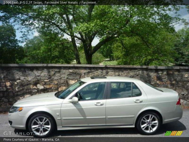 2006 9-5 2.3T Sedan Parchment Silver Metallic