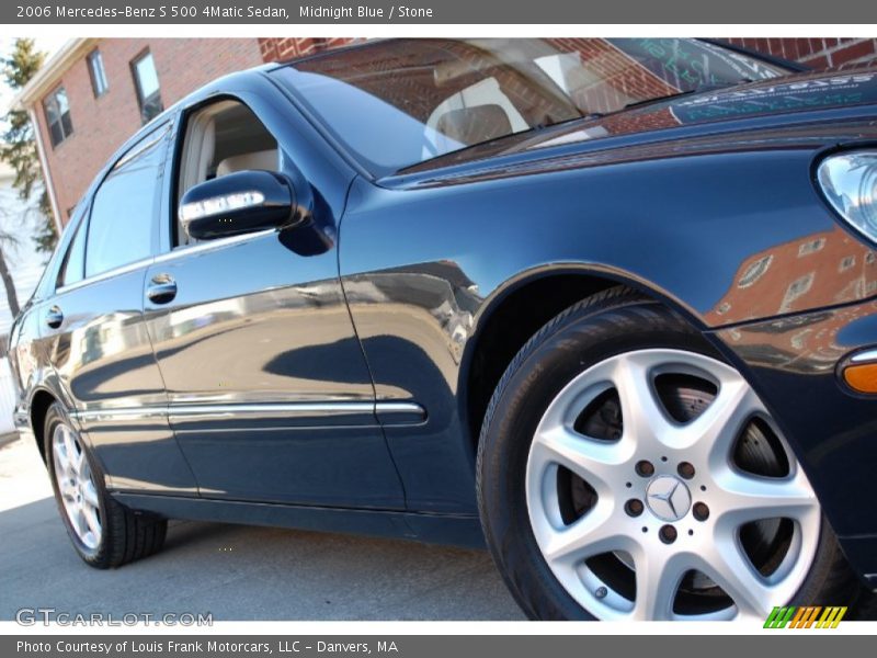 Midnight Blue / Stone 2006 Mercedes-Benz S 500 4Matic Sedan