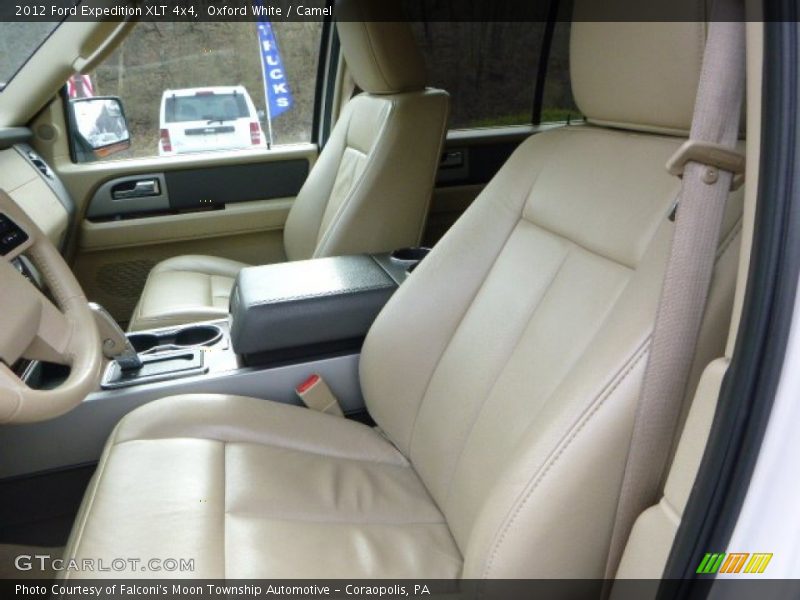 Oxford White / Camel 2012 Ford Expedition XLT 4x4