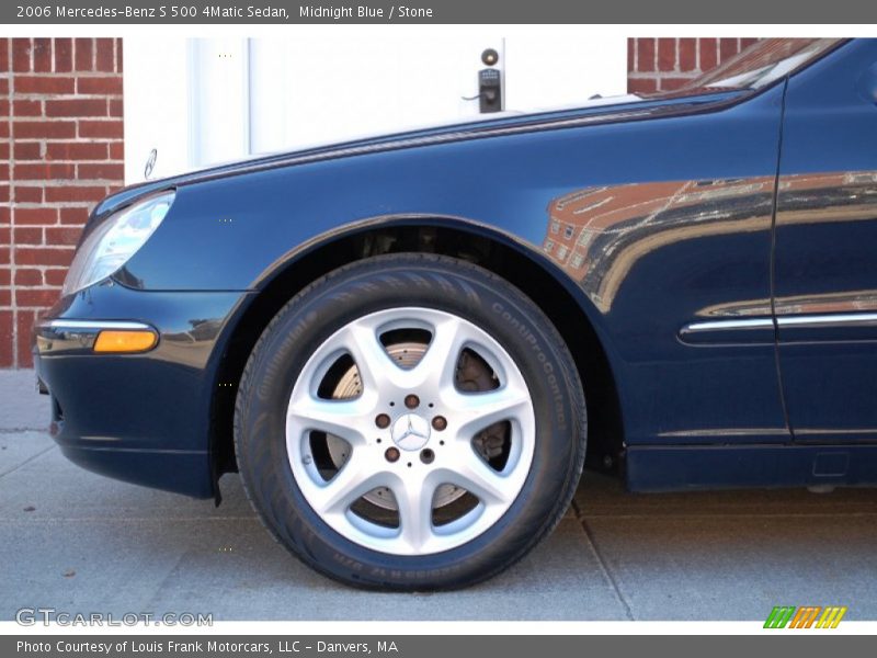 Midnight Blue / Stone 2006 Mercedes-Benz S 500 4Matic Sedan