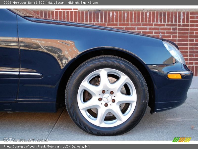 Midnight Blue / Stone 2006 Mercedes-Benz S 500 4Matic Sedan