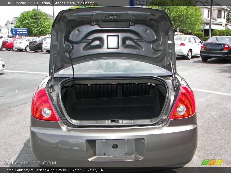 Granite Metallic / Ebony 2005 Pontiac G6 GT Sedan