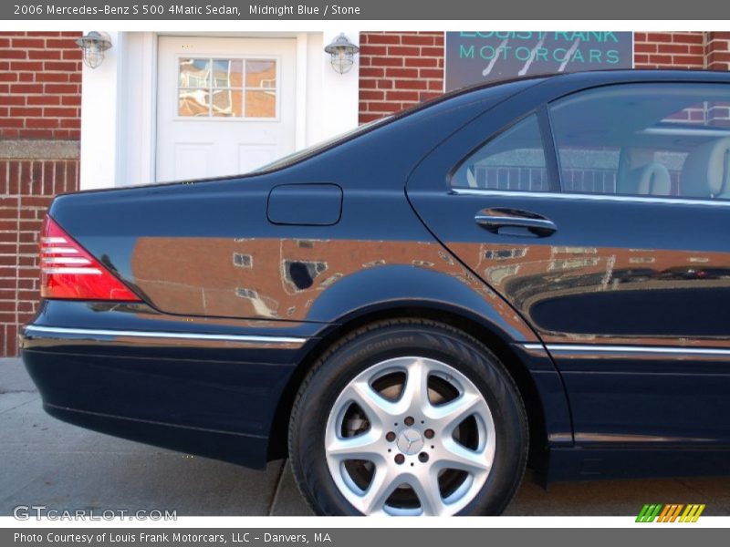 Midnight Blue / Stone 2006 Mercedes-Benz S 500 4Matic Sedan