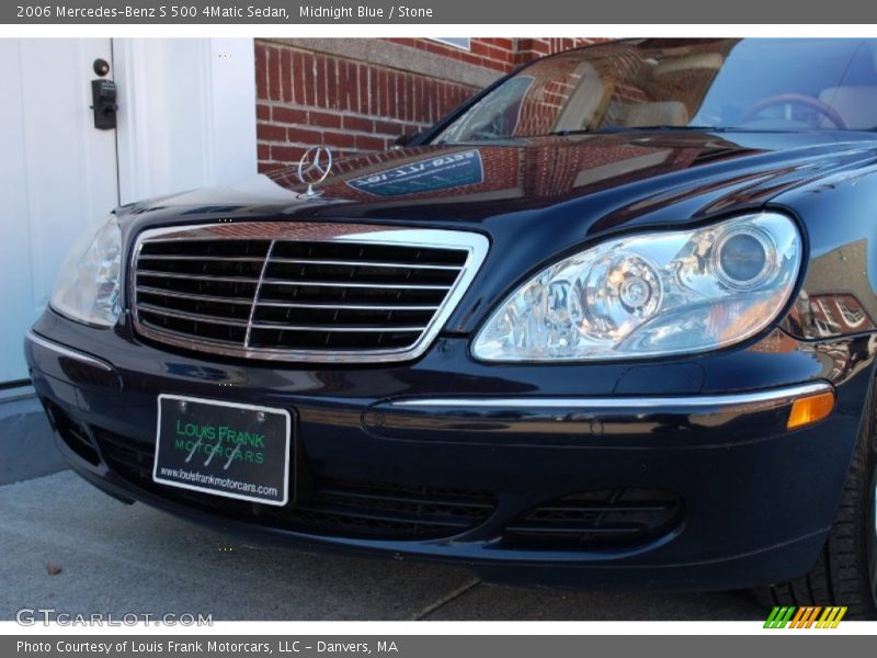 Midnight Blue / Stone 2006 Mercedes-Benz S 500 4Matic Sedan