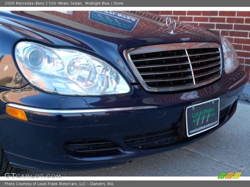 Midnight Blue / Stone 2006 Mercedes-Benz S 500 4Matic Sedan